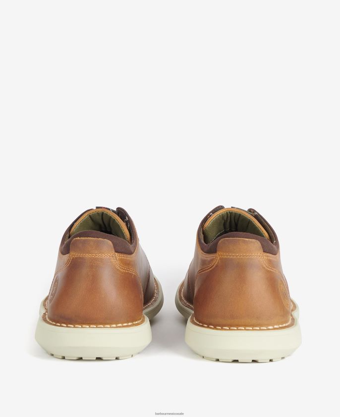 Barbour 8B6RFZ1346 calzado fuerte hombres zapatos derby acer