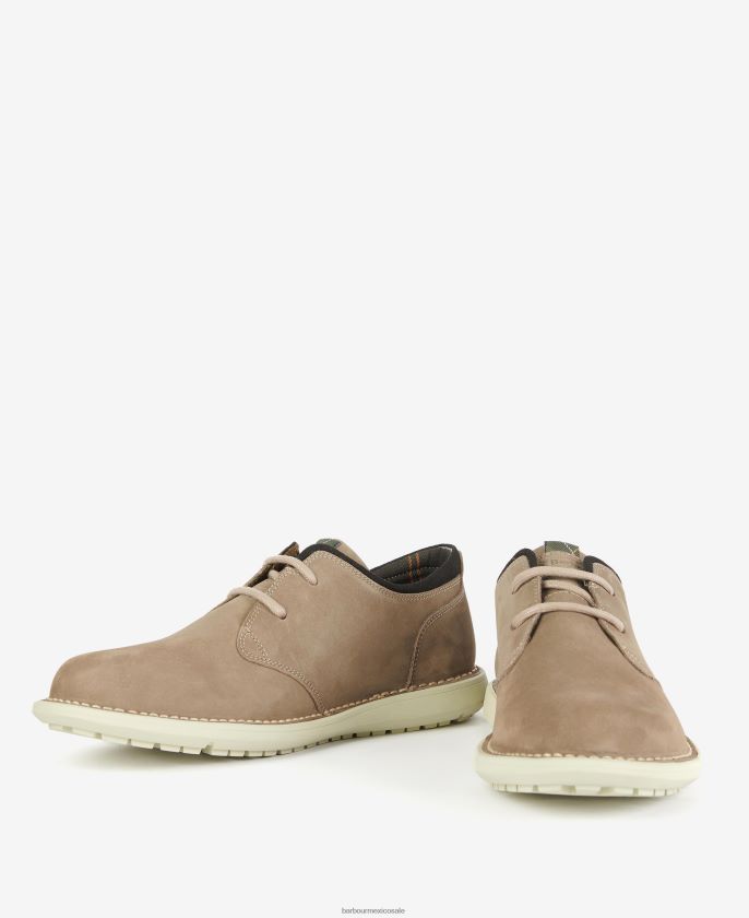 Barbour 8B6RFZ1348 calzado fuerte hombres zapatos derby acer