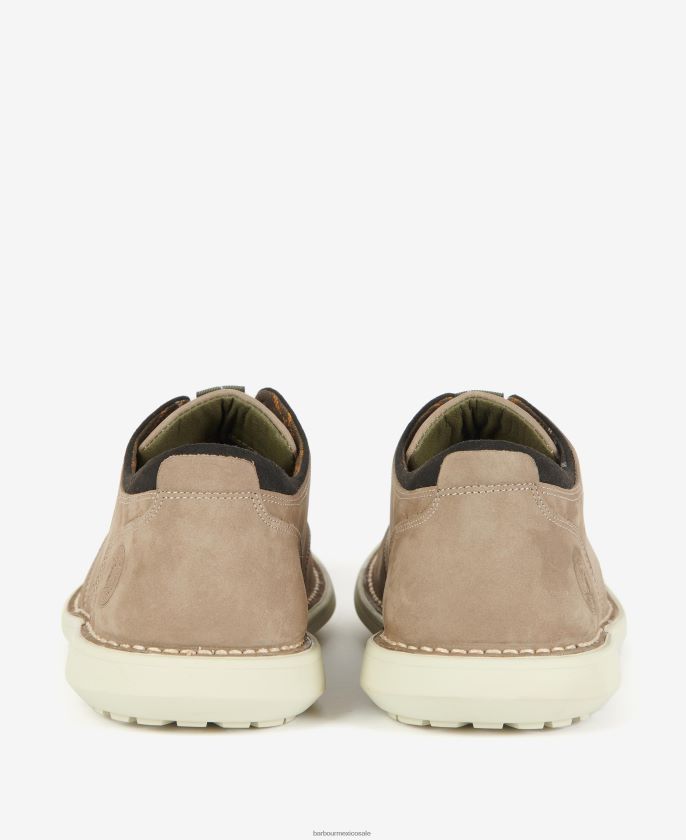 Barbour 8B6RFZ1348 calzado fuerte hombres zapatos derby acer