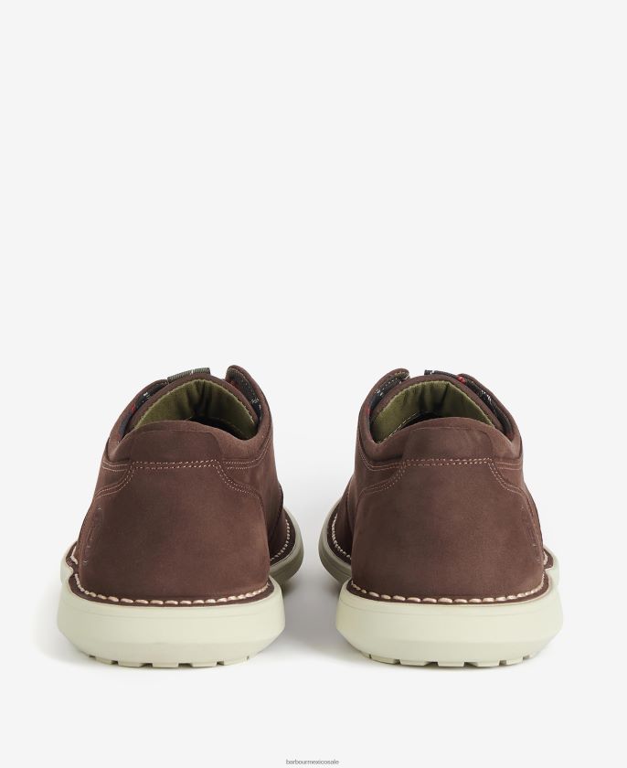 Barbour 8B6RFZ1350 calzado fuerte hombres zapatos derby acer