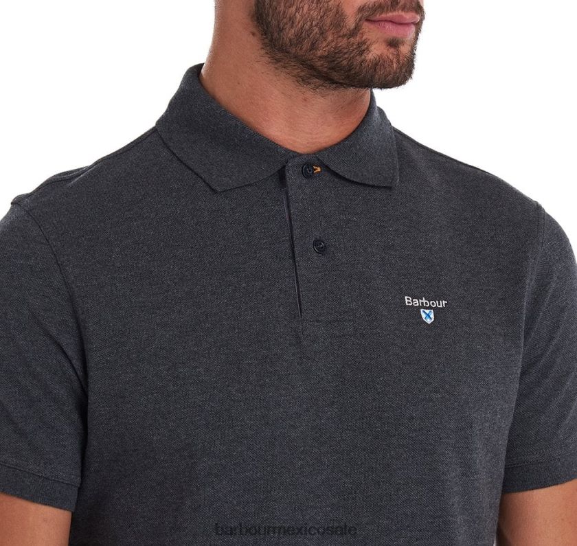 Barbour 8B6RFZ545 ropa cielo nocturno/noche verde oliva hombres piqué de tartán