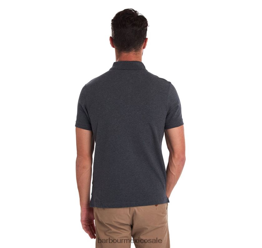 Barbour 8B6RFZ545 ropa cielo nocturno/noche verde oliva hombres piqué de tartán