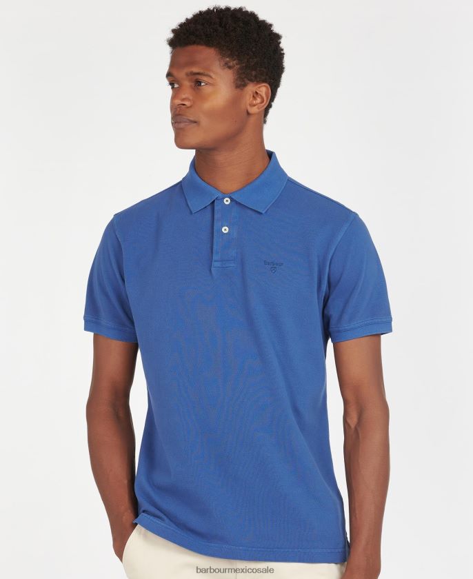 Barbour 8B6RFZ564 ropa cielo hombres polo deportivo lavado