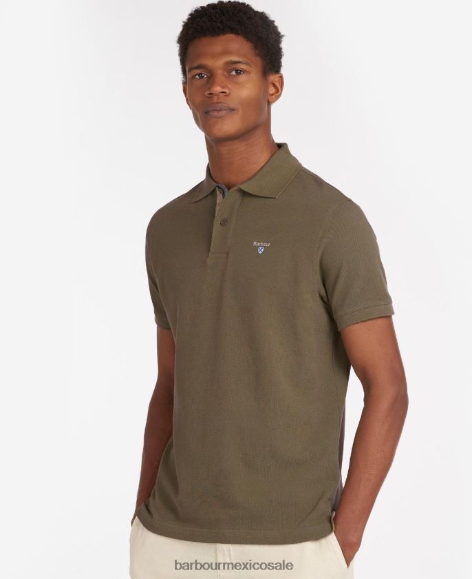 Barbour 8B6RFZ584 ropa cielo hombres polo deportivo