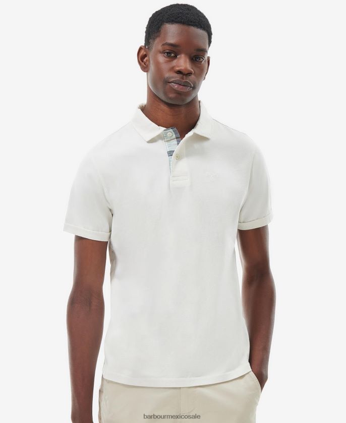 Barbour 8B6RFZ593 ropa tiza azul hombres polo kirkhill