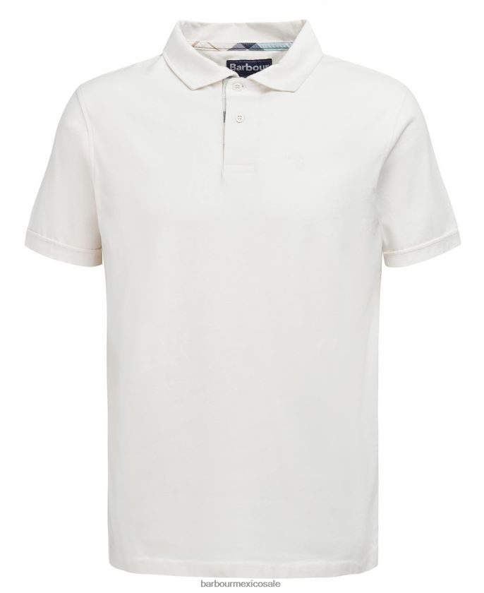 Barbour 8B6RFZ593 ropa tiza azul hombres polo kirkhill