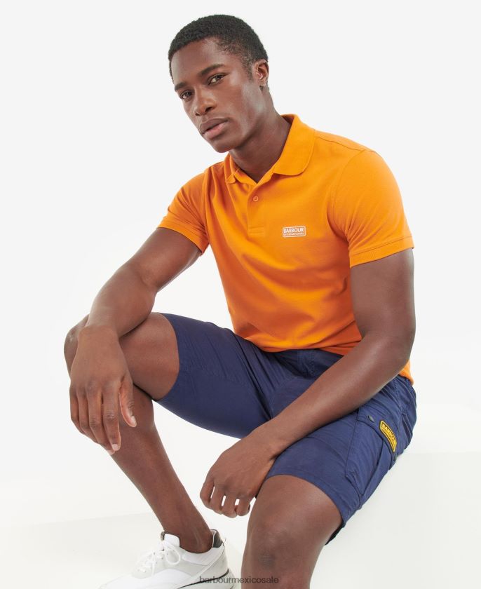 Barbour 8B6RFZ653 ropa cardo oscuro hombres polo esencial