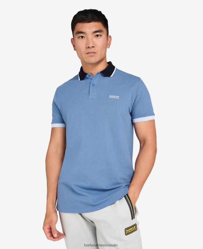 Barbour 8B6RFZ661 ropa blanco clásico hombres polo de howall