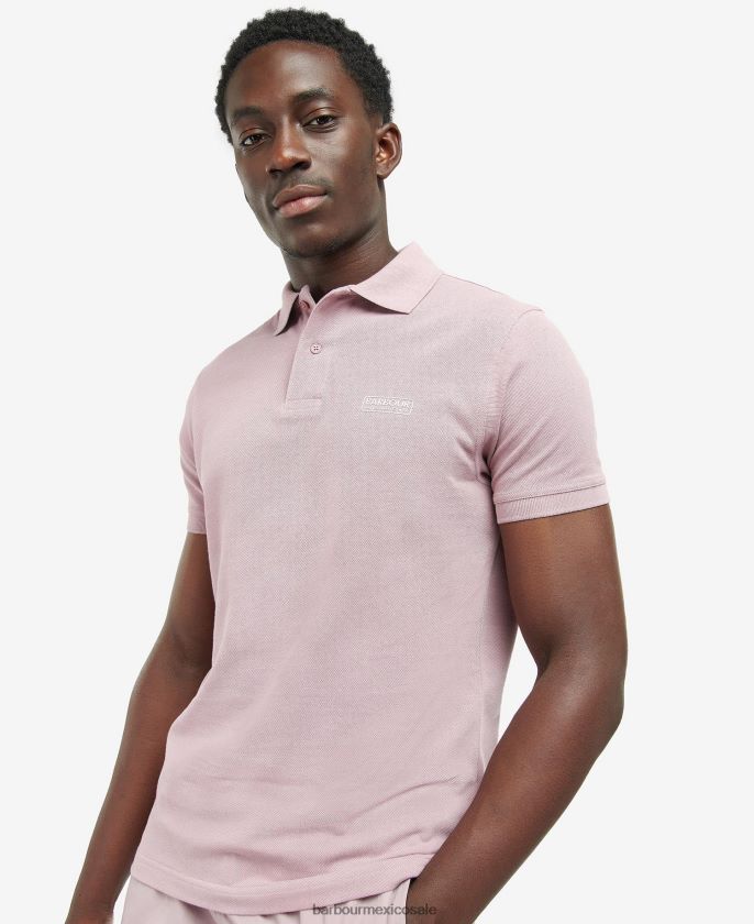 Barbour 8B6RFZ686 ropa cardo oscuro hombres polo esencial