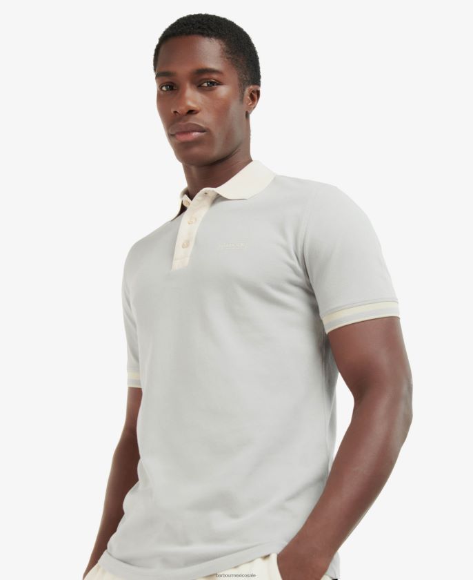 Barbour 8B6RFZ728 ropa Paloma hombres camiseta polo monty