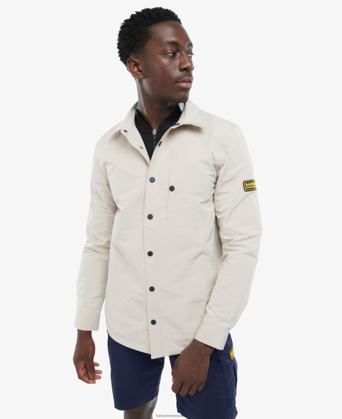Barbour 8B6RFZ331 ropa neblina hombres enlace sobrecamisa