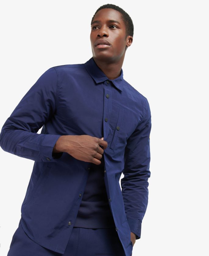 Barbour 8B6RFZ353 ropa neblina hombres enlace sobrecamisa