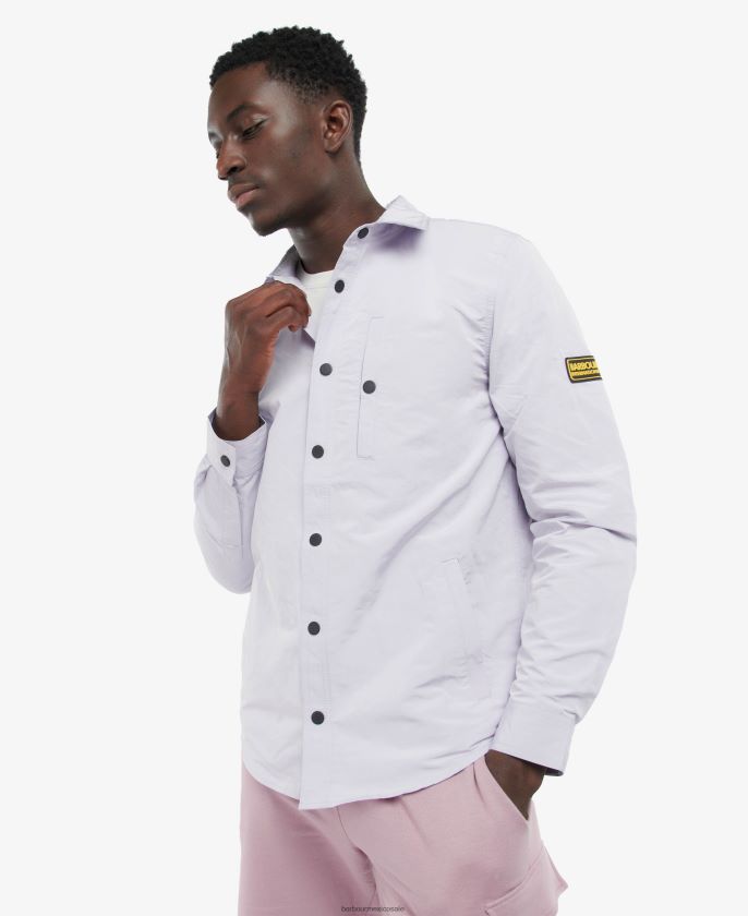 Barbour 8B6RFZ474 ropa neblina hombres enlace sobrecamisa