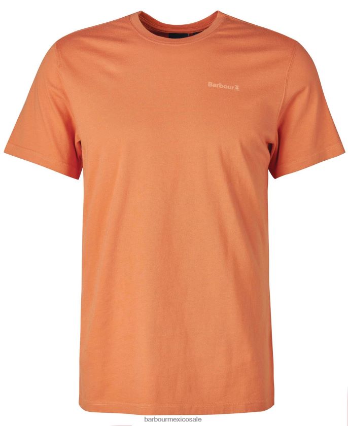 Barbour 8B6RFZ749 ropa aceituna quemada hombres camiseta kentrigg