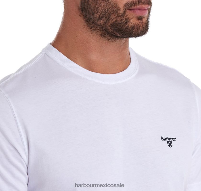 Barbour 8B6RFZ751 ropa algas marinas hombres esencial camiseta deportiva