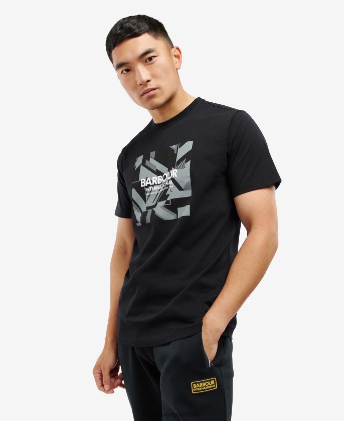 Barbour 8B6RFZ801 ropa blanco clásico hombres camiseta