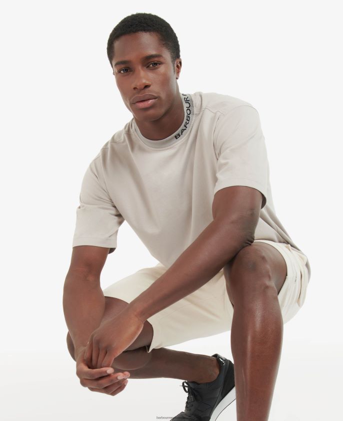 Barbour 8B6RFZ869 ropa Paloma hombres playera oversize Smith