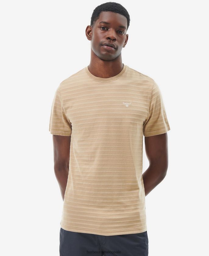 Barbour 8B6RFZ901 ropa tallo de maiz hombres camiseta billingham piqué