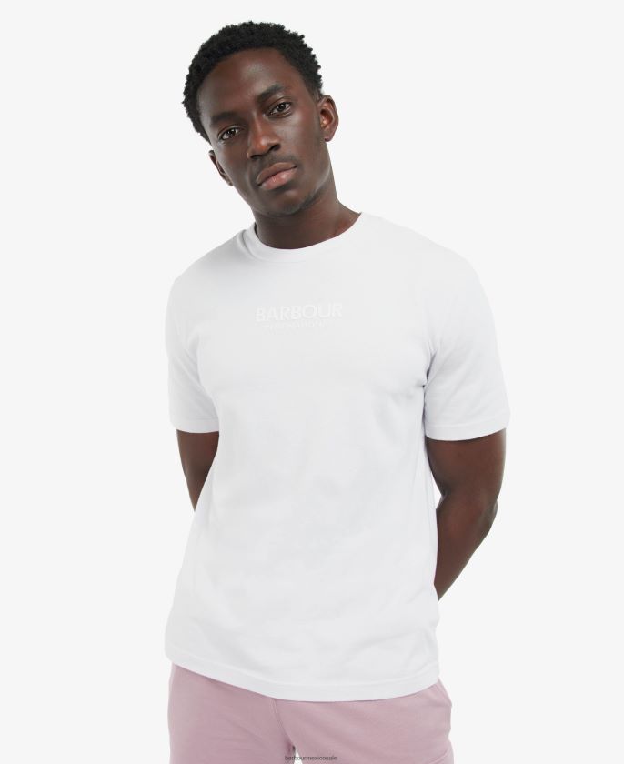 Barbour 8B6RFZ915 ropa color de malva hombres camiseta fórmula