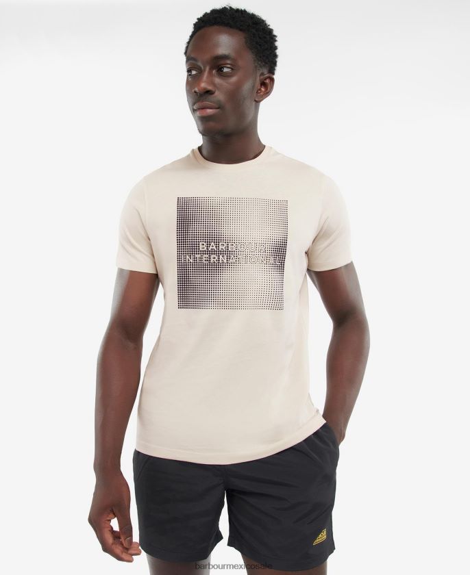 Barbour 8B6RFZ921 ropa cardo oscuro hombres camiseta de william