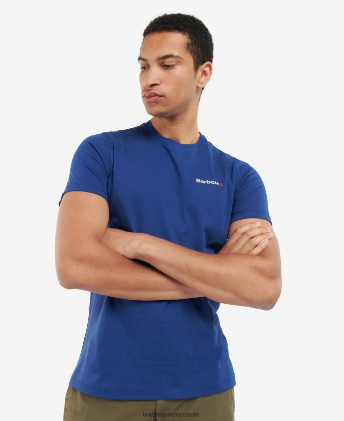 Barbour 8B6RFZ928 ropa zanja hombres faro de manada camiseta gráfica