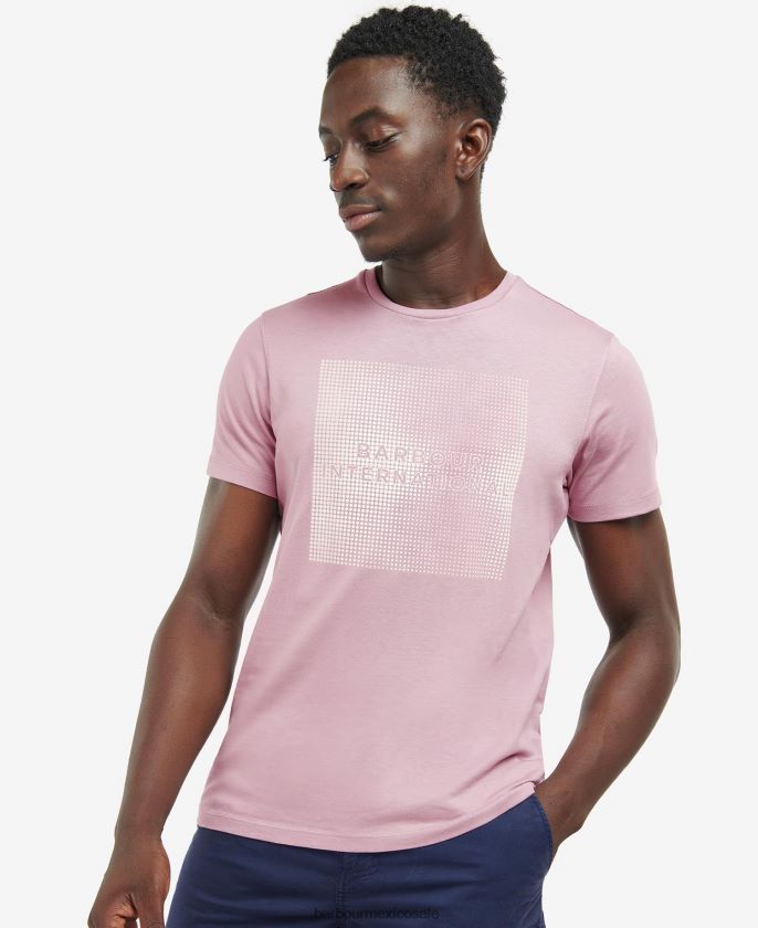 Barbour 8B6RFZ944 ropa cardo oscuro hombres camiseta de william