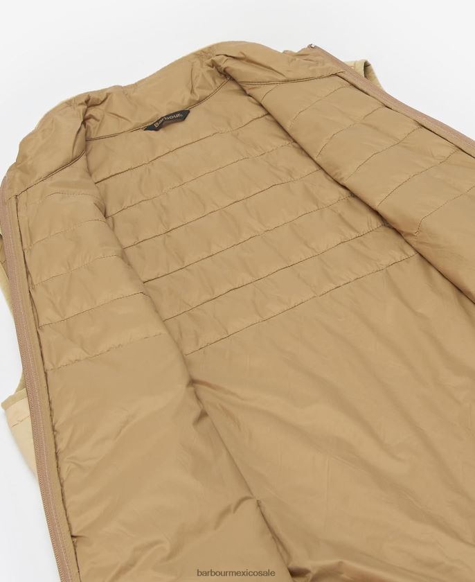 Barbour 8B6RFZ222 ropa olivino hombres chaleco costero