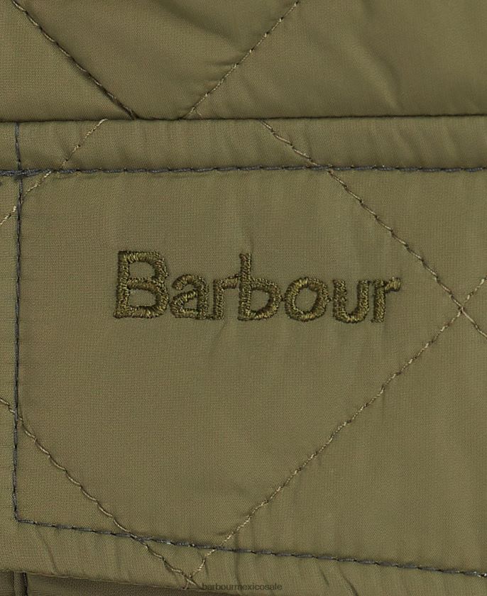 Barbour 8B6RFZ223 ropa medio oliva hombres chaleco explorador
