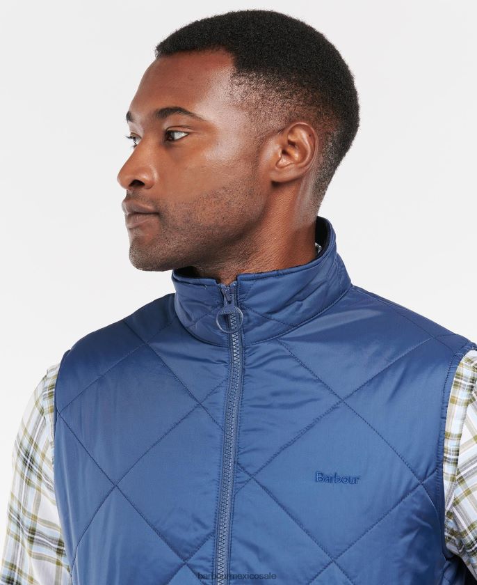 Barbour 8B6RFZ226 ropa Armada hombres chaleco finnar