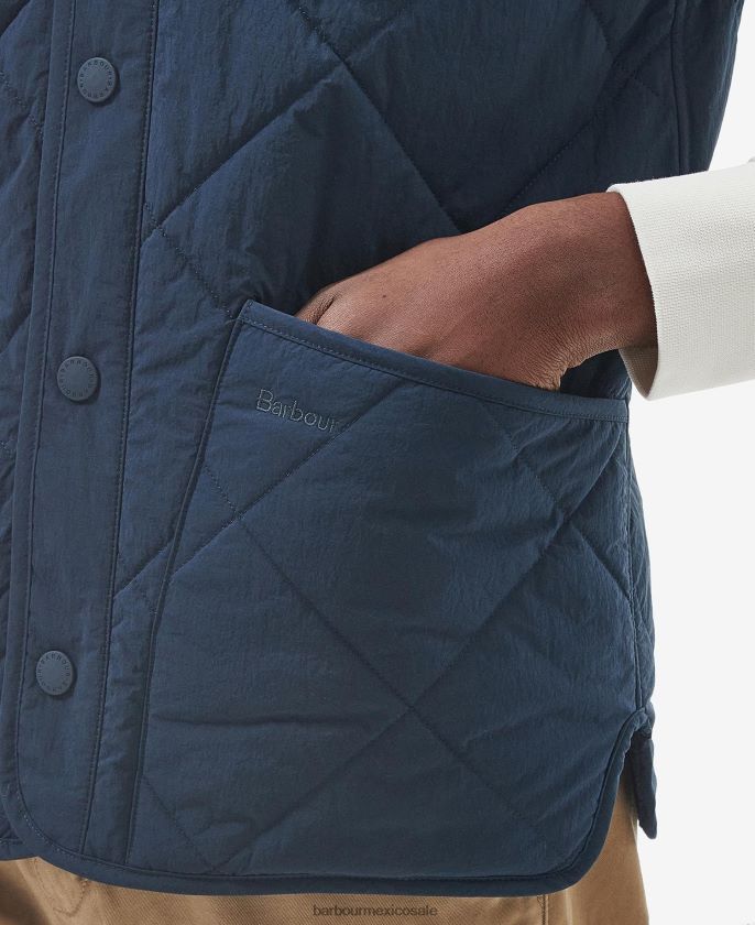 Barbour 8B6RFZ229 ropa tallo de maiz hombres chaleco brent liddesdale