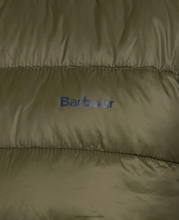 Barbour 8B6RFZ231 ropa aceituna hombres chaleco bretby
