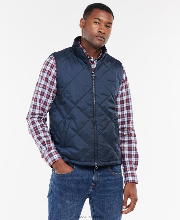 Barbour 8B6RFZ235 ropa Armada hombres oeste de finnar