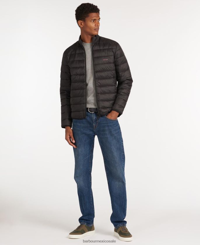 Barbour 8B6RFZ103 ropa Armada hombres chamarra capitonada Penton