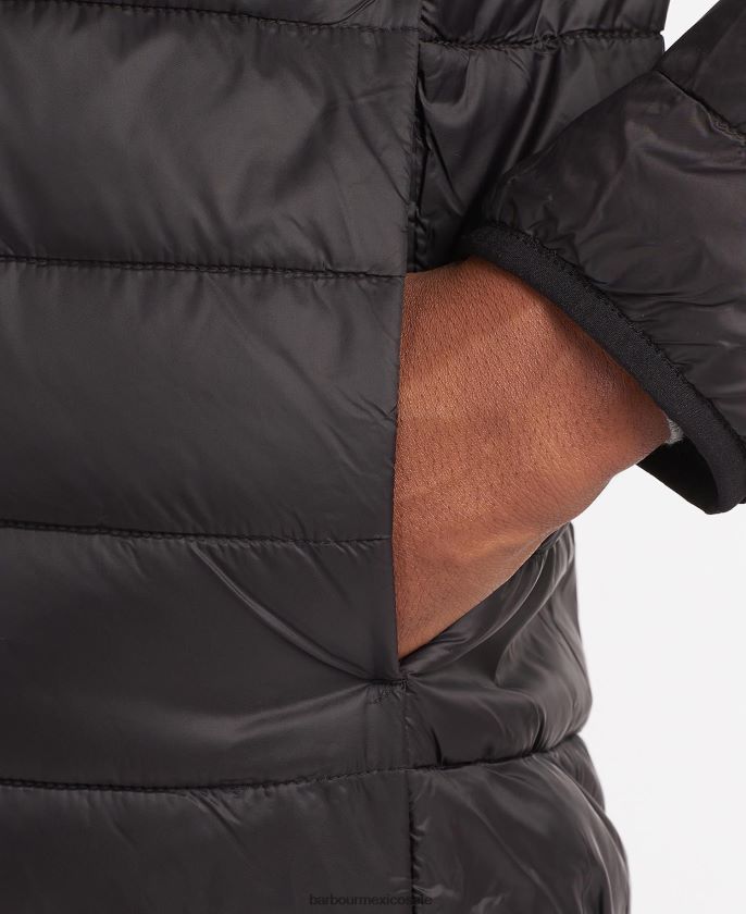 Barbour 8B6RFZ103 ropa Armada hombres chamarra capitonada Penton