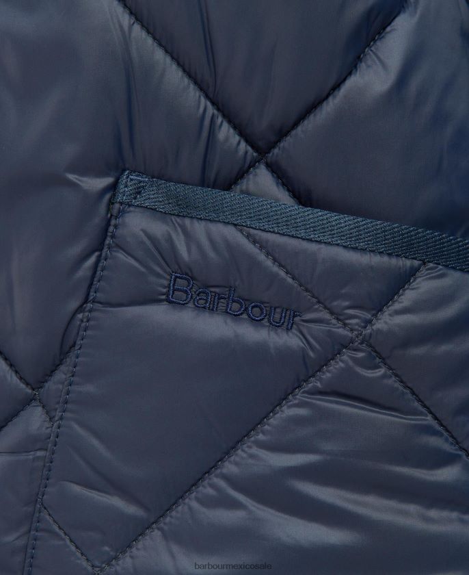 Barbour 8B6RFZ104 ropa aceituna hombres chamarra acolchada Action Lidesdale