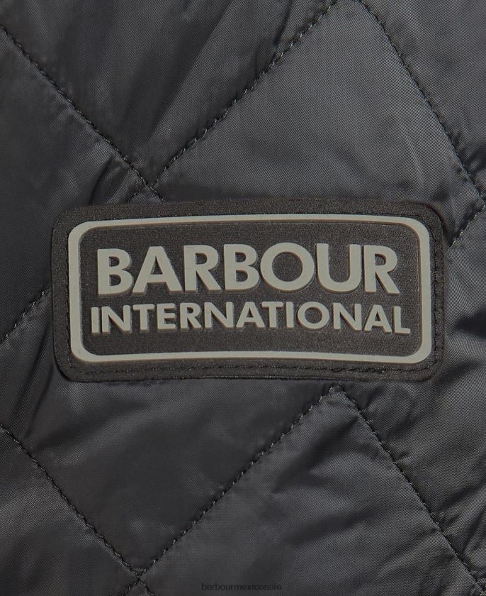 Barbour 8B6RFZ108 ropa Armada hombres chaqueta acolchada tourer ariel