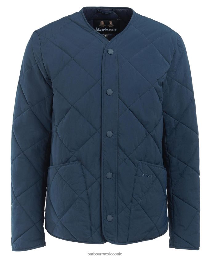 Barbour 8B6RFZ111 ropa tallo de maiz hombres chaqueta acolchada de verano liddesdale