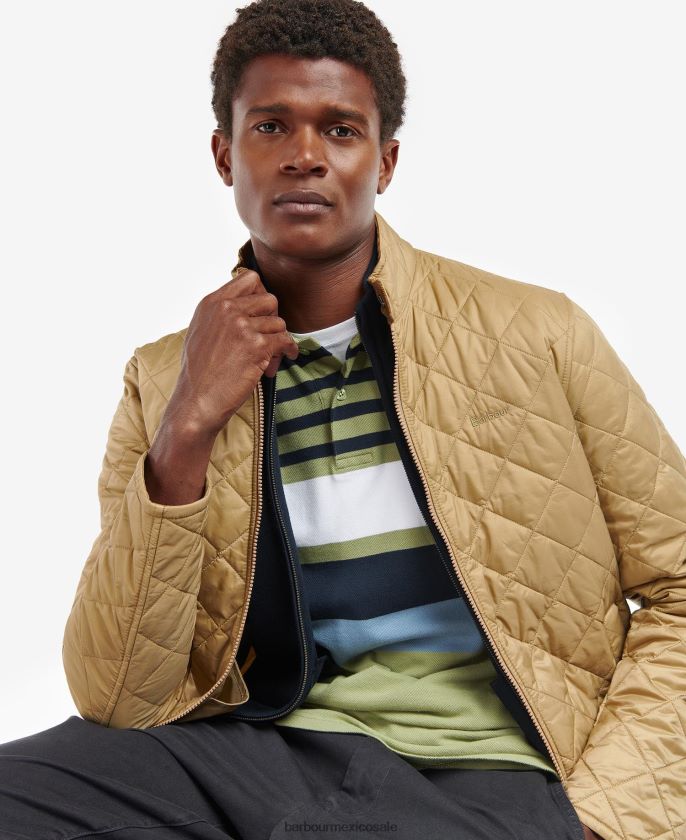 Barbour 8B6RFZ160 ropa arena hombres chamarra capitonada Hann