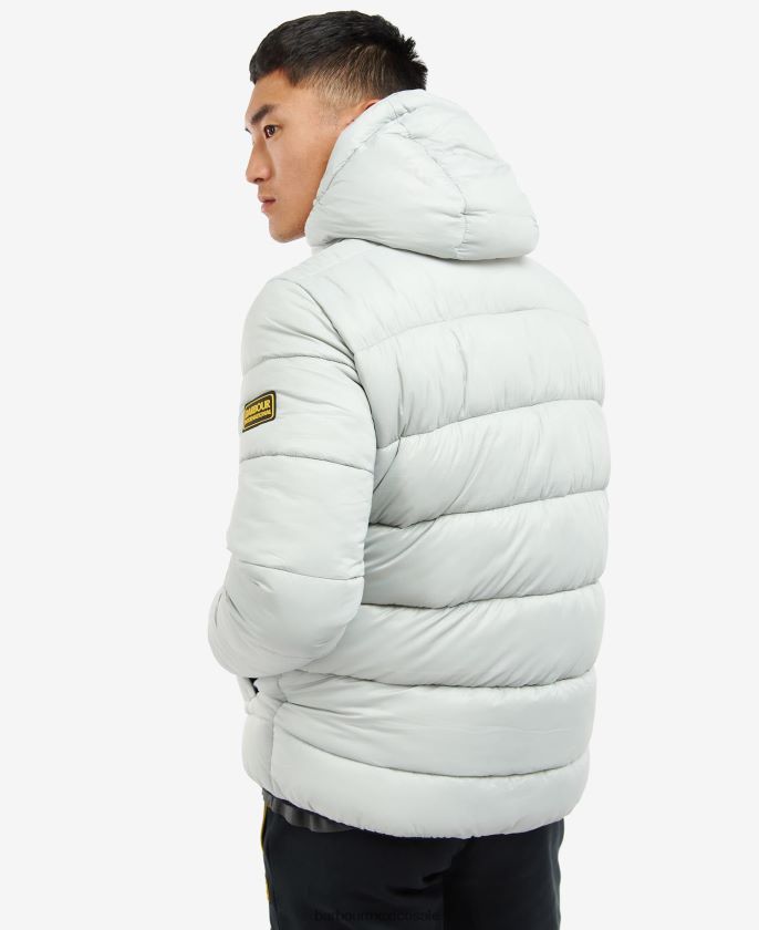 Barbour 8B6RFZ169 ropa carbón hombres chaqueta acolchada estilo bobber