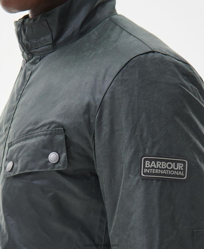 Barbour 8B6RFZ40 ropa rústico hombres chaqueta tourer duke encerado