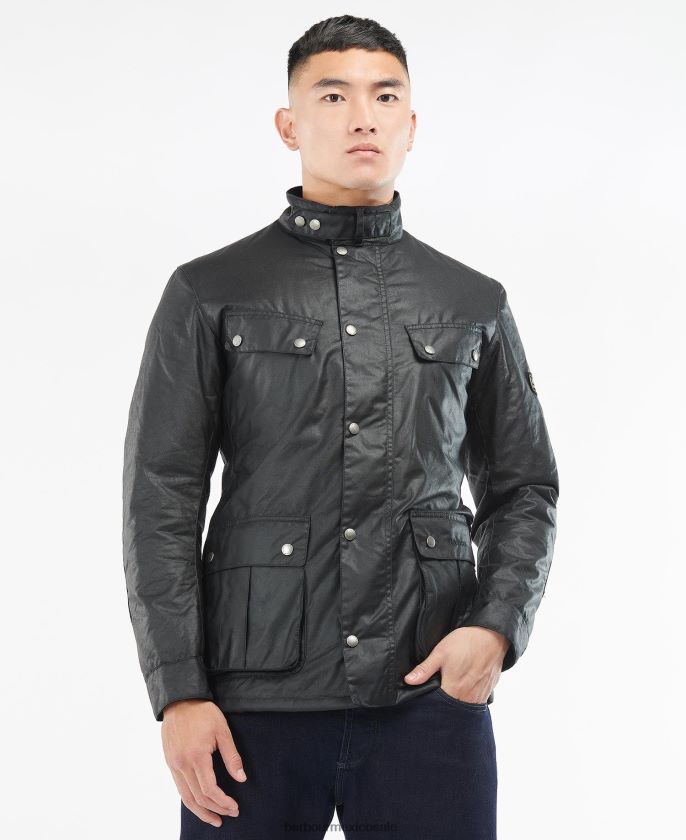 Barbour 8B6RFZ41 ropa rústico hombres chaqueta tourer duke encerado
