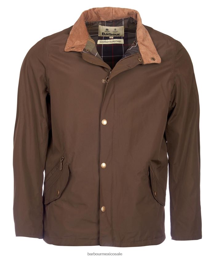Barbour 8B6RFZ179 ropa Armada hombres chaqueta impermeable transpirable espátula