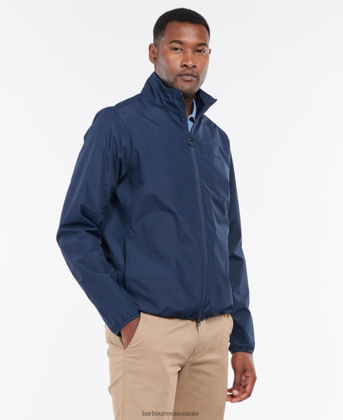 Barbour 8B6RFZ184 ropa Armada hombres chaqueta korbel