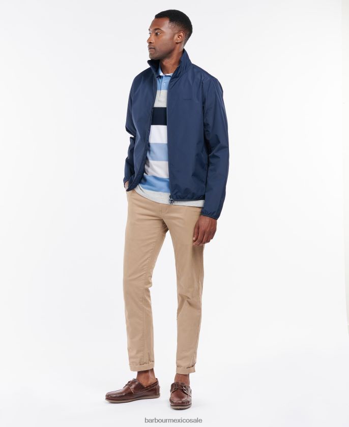 Barbour 8B6RFZ184 ropa Armada hombres chaqueta korbel