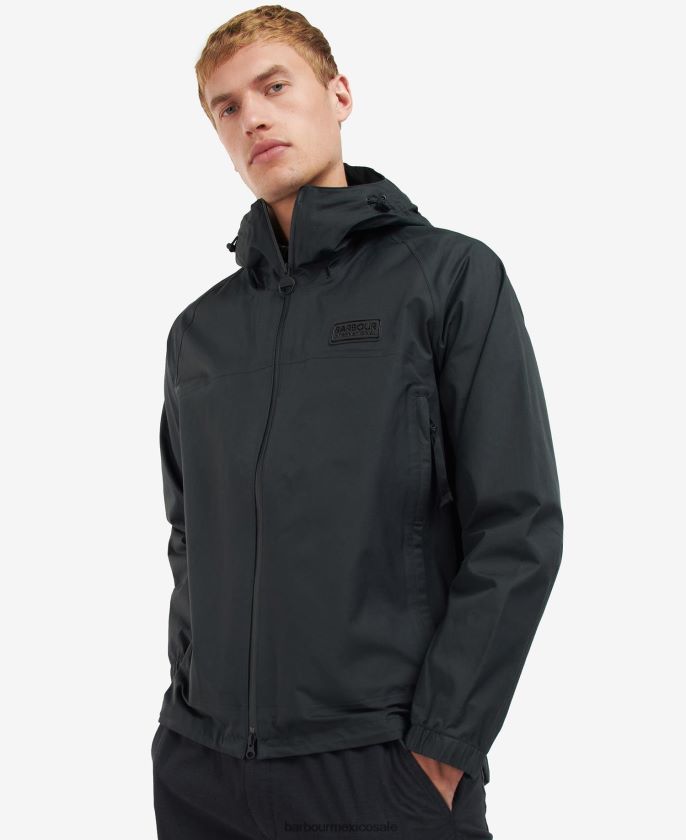 Barbour 8B6RFZ192 ropa hongo oscuro hombres chaqueta impermeable berkley