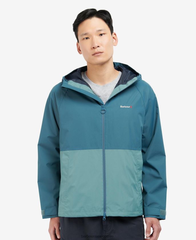 Barbour 8B6RFZ202 ropa lago hombres chaqueta impermeable cromar