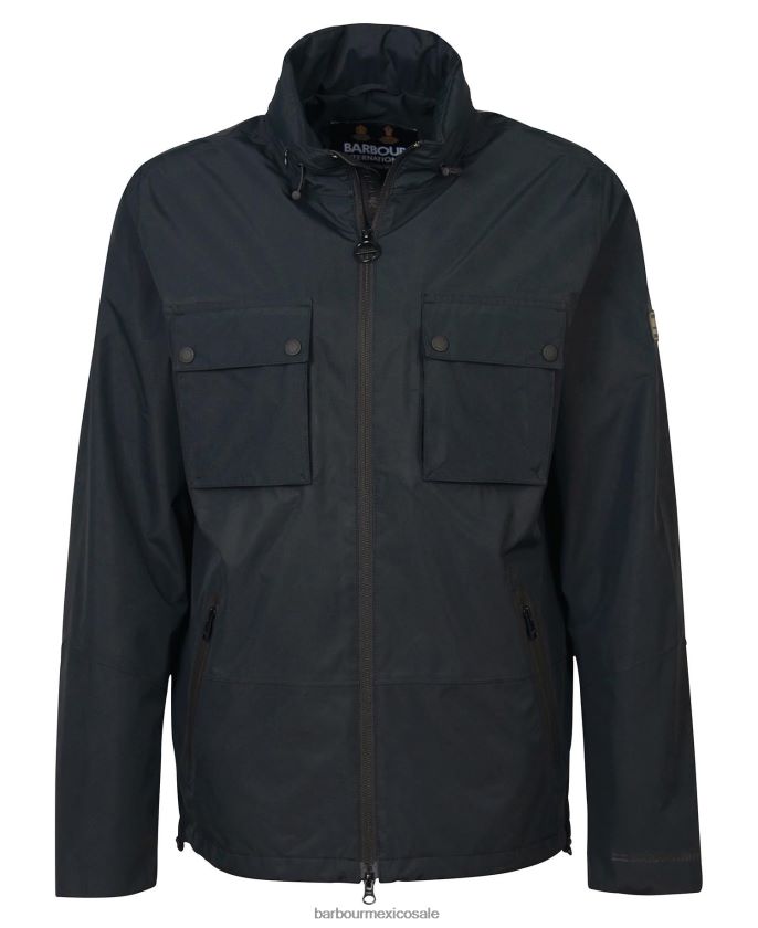Barbour 8B6RFZ174 ropa sabio hombres chaqueta impermeable obel