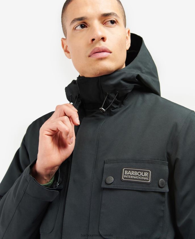 Barbour 8B6RFZ175 ropa aceituna hombres chaqueta endo tourer