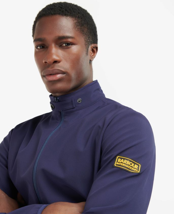 Barbour 8B6RFZ1139 ropa tinta hombres chaqueta napier shell