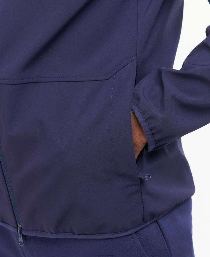 Barbour 8B6RFZ1139 ropa tinta hombres chaqueta napier shell